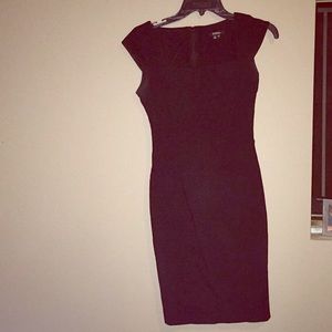 Black work dress